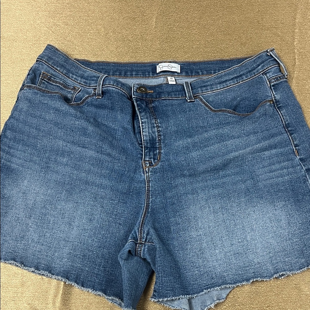 Jessica Simpson Classic Blue Denim Cutoff Shorts
